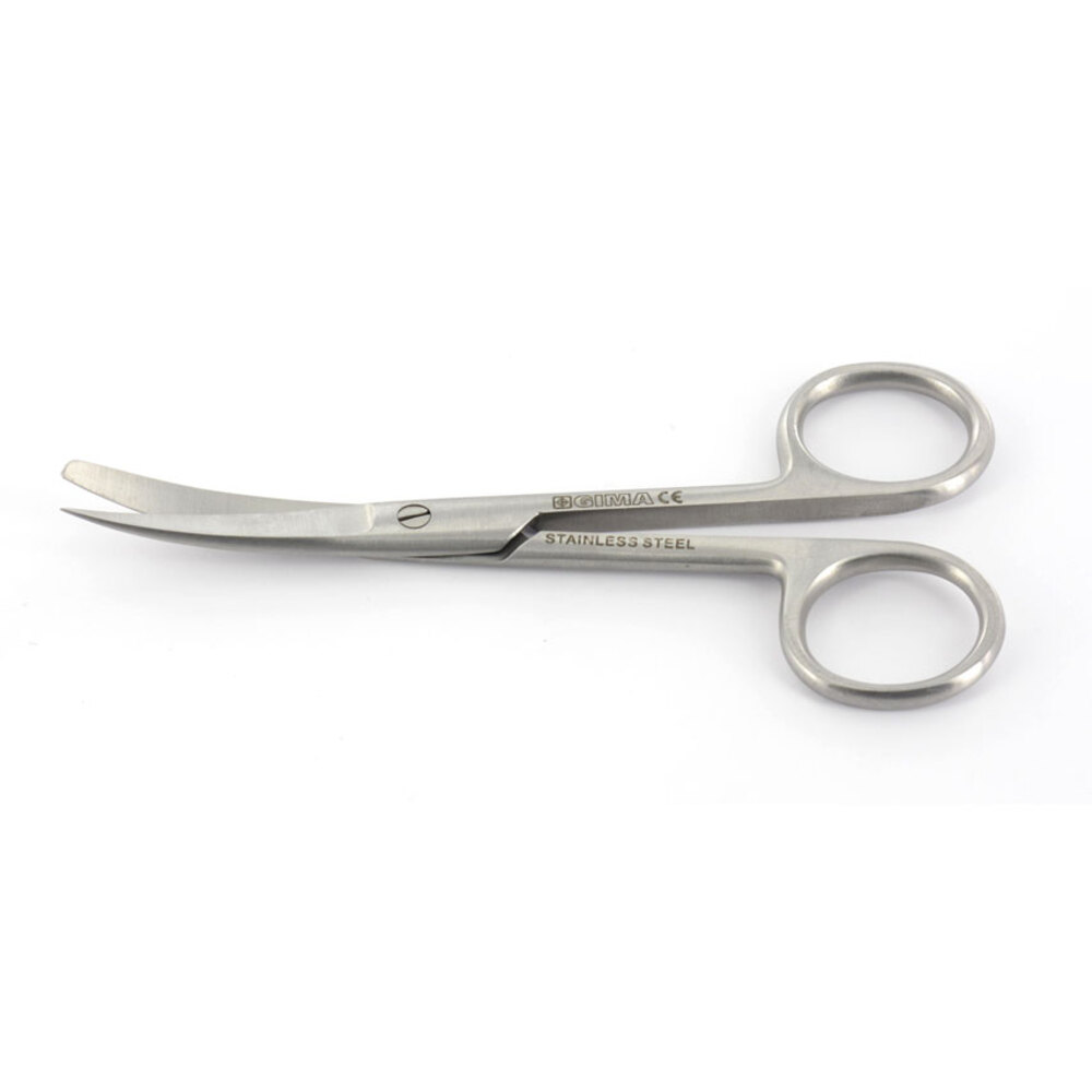 FORBICI CURVE - punte alterne - 18 cm