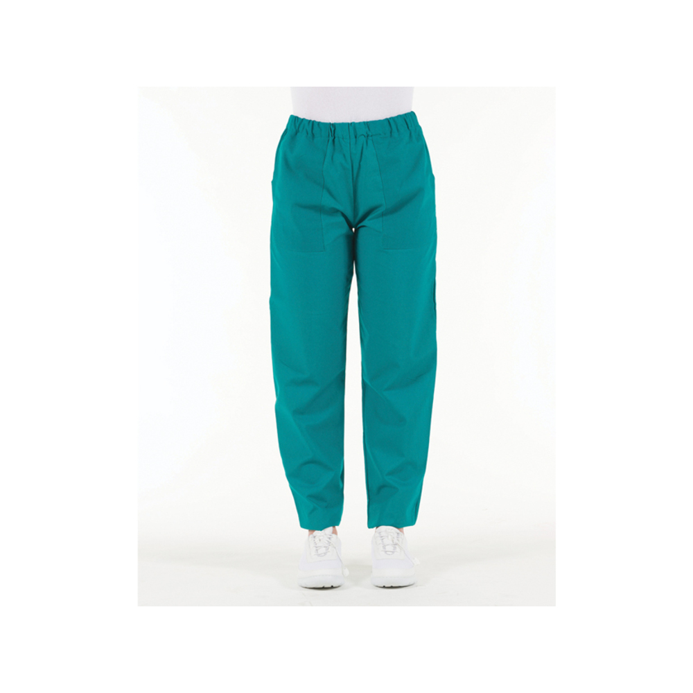 PANTALONE UNISEX cotone tg.XL - verde