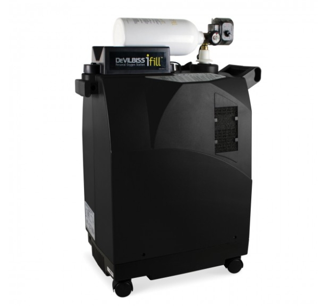 OXYGEN STATION - iFILL COMPLETO DI 2 BOMBOLE PULSE DOSE SYSTEM