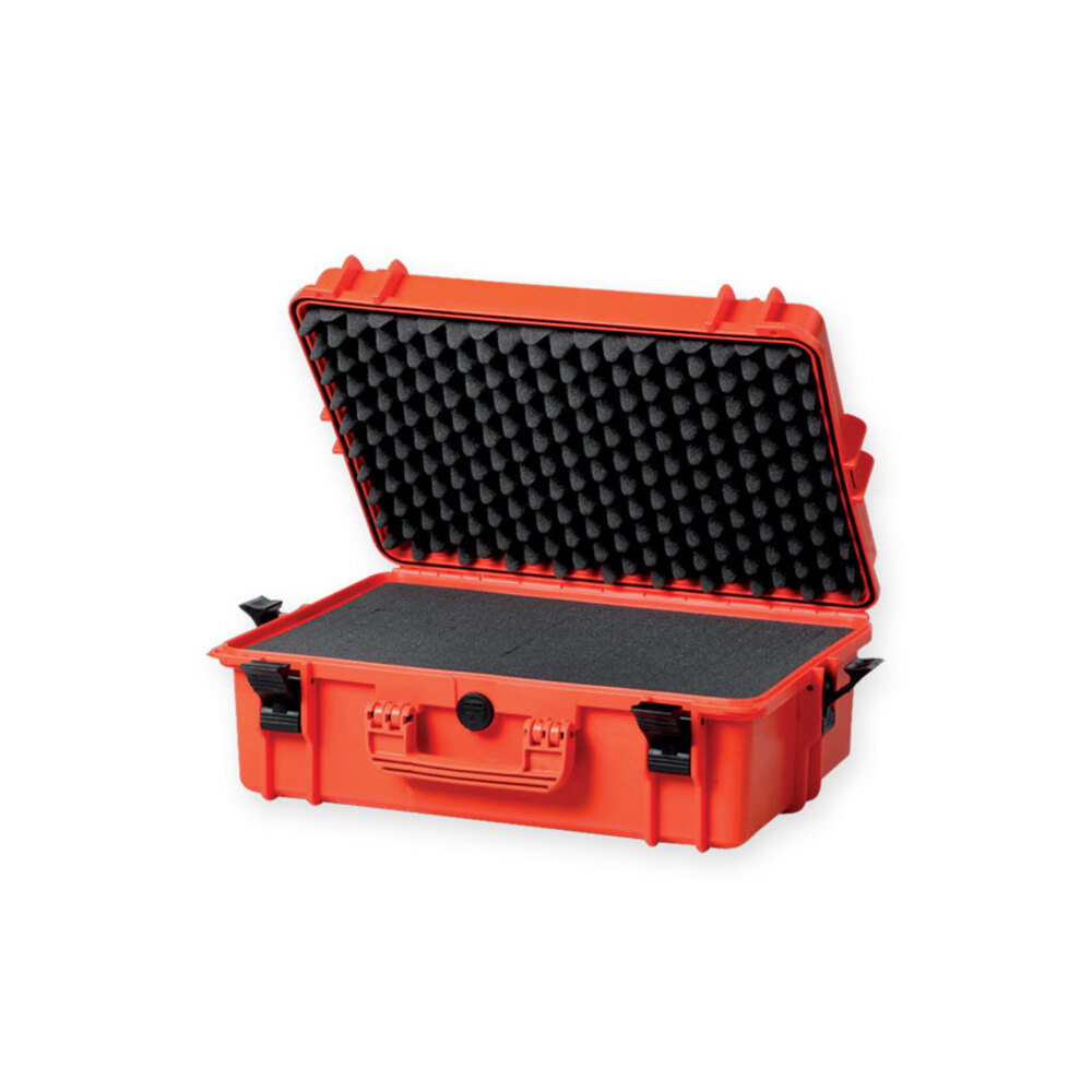 GIMA CASE 430 con inserti spugna - arancione
