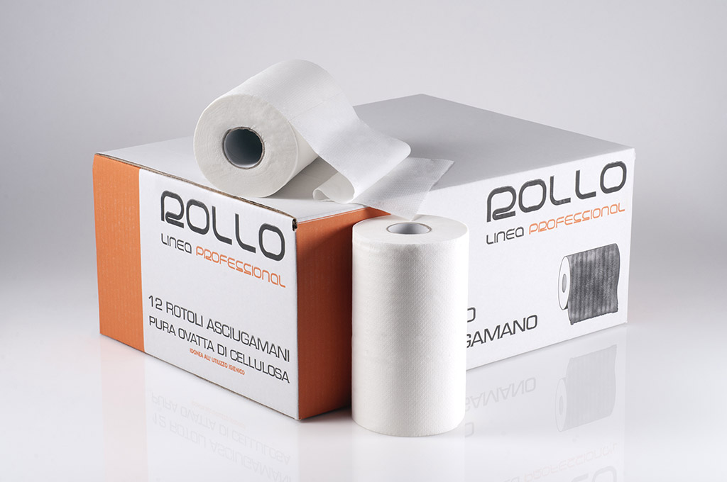 ASCIUGAMANO PURA CELL 2 VELI ROLLO - CONF 12 ROTOLI
